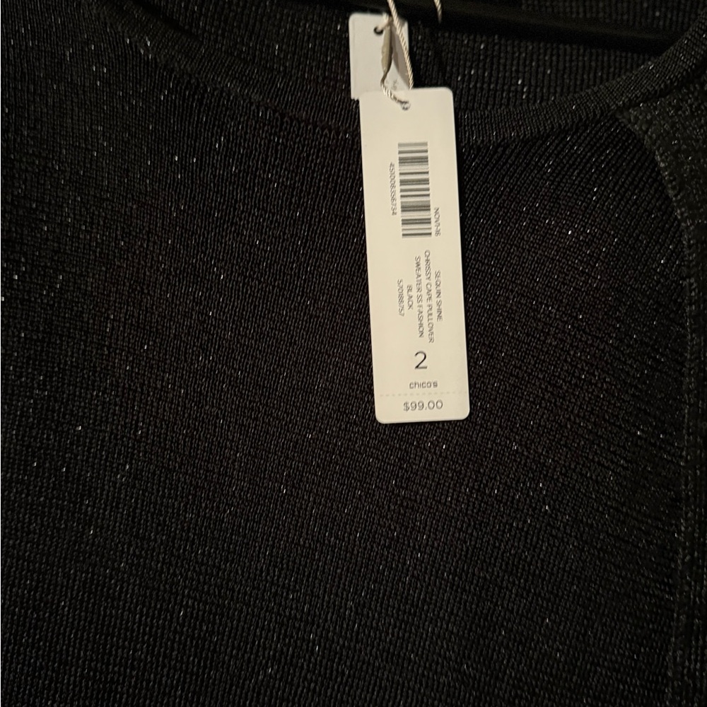 Elegant Black Knit Cape Top